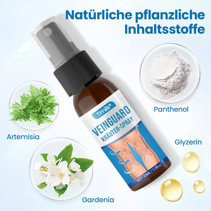 Timilk® VeinGuard Kräuterspray.