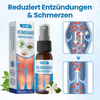 Timilk® VeinGuard Kräuterspray.