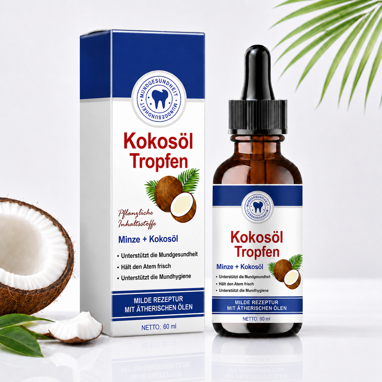 Kokosöl Tropfen（GER）