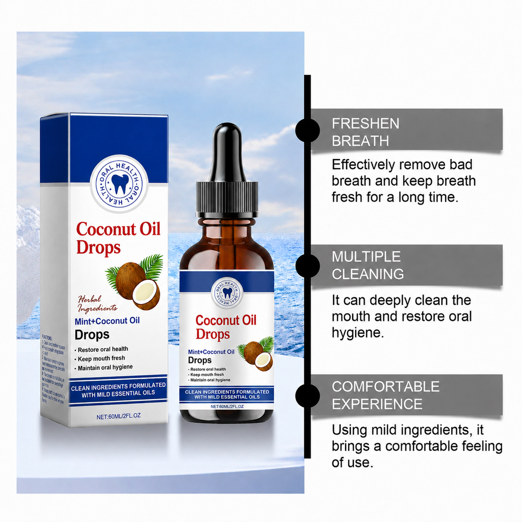 Coconut Oil Drops